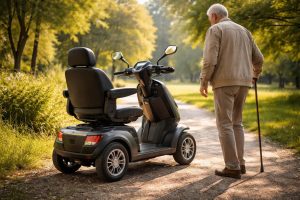 Scooter Mobilité Électrique FreeGo Senior : Prix et Caractéristiques